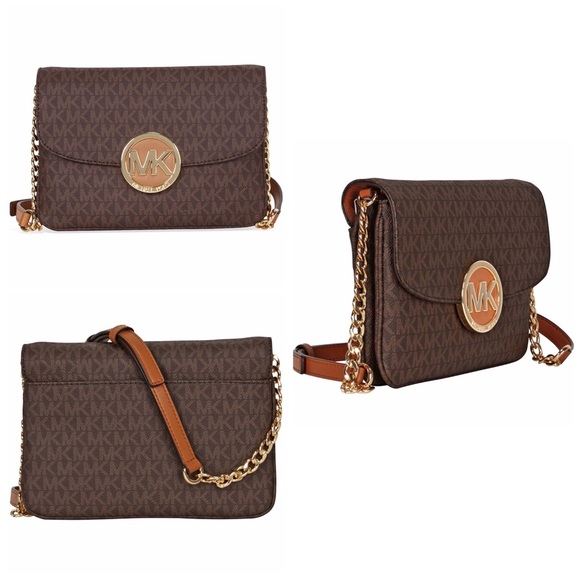 MICHAEL Michael Kors Handbags - NWT Michael Kors Fulton Logo Crossbody Bag